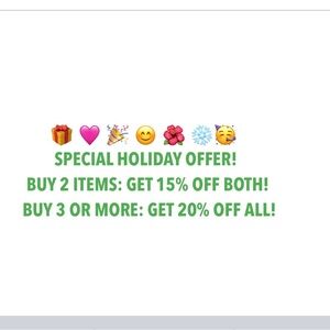 Special Holiday Sale!